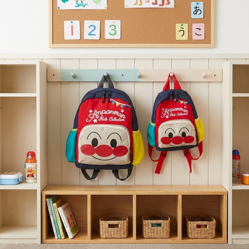 JIE HOME กระเป๋าเป๋ของเด็ก สะพายข้างหลัง อันปังแมน สินค้าพร้อมจัดส่ง