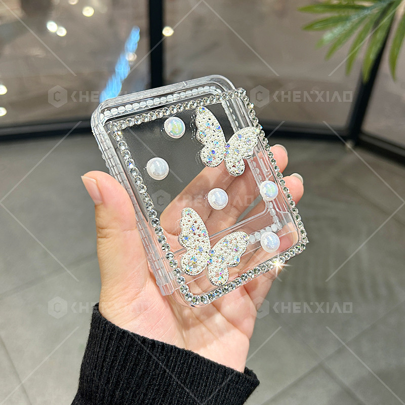 แฟชั่นผีเสื้อเพชร Shining Casing สําหรับ Infinix Zero รูปที่ 6