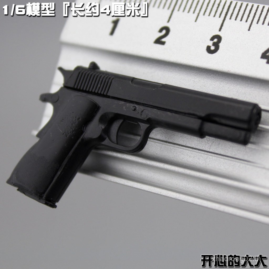 รุ่น M1911 ทหาร 1/6 อุปกรณ์เสริม World War II ตุ๊กตา Desert Eagle Veyron HT Browning 3A039 UNEL