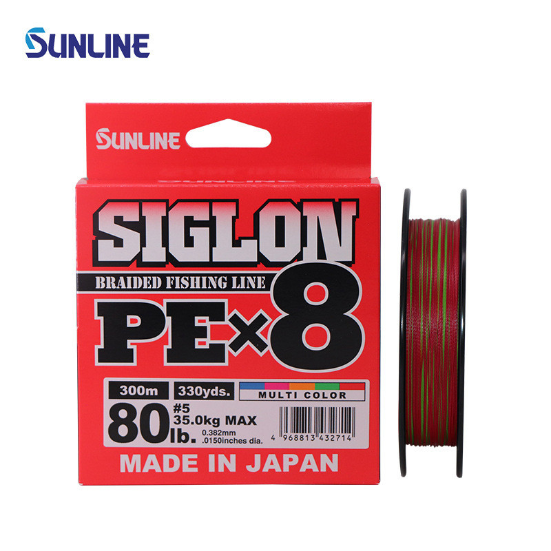 SUNLINE/SUNLINE SUNLINE 00M สายถัก PE สายล่อสายตกปลาสายโยกช้าอุปกรณ์ตกปลา yu07.1