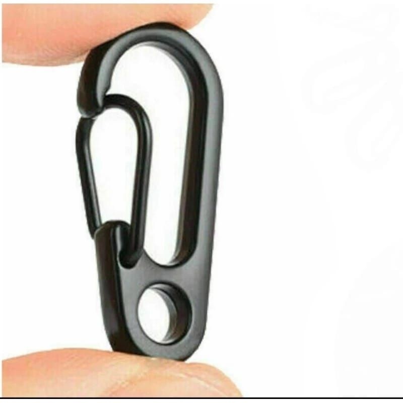 GANTUNGAN Mini Carabiner และ Baby Carabiner พวงกุญแจตะขอ 24 มม. และ 31.5 มม. ราคา/1 ชิ้น