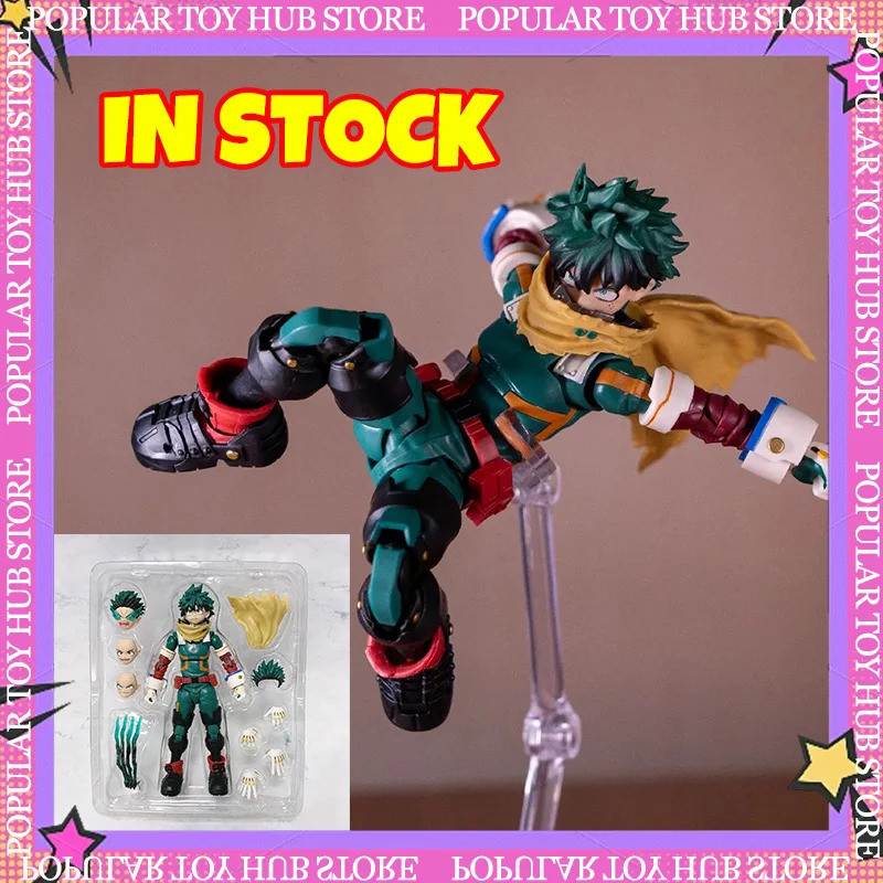 ในสต็อก SHF My Hero Academia Deku Izuku Midoriya คุณภาพสูง 15 ซม.รูปการกระทําแบบประกบของขวัญของเล่นโ