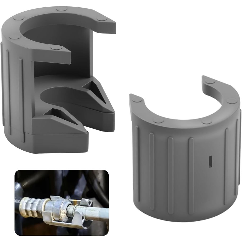 2 ชิ้น 8C3Z7Z465A เกียร์น้ํามัน Cooler Line Latch Collar Fit สําหรับ Ford เกียร์น้ํามัน Cooler Line 