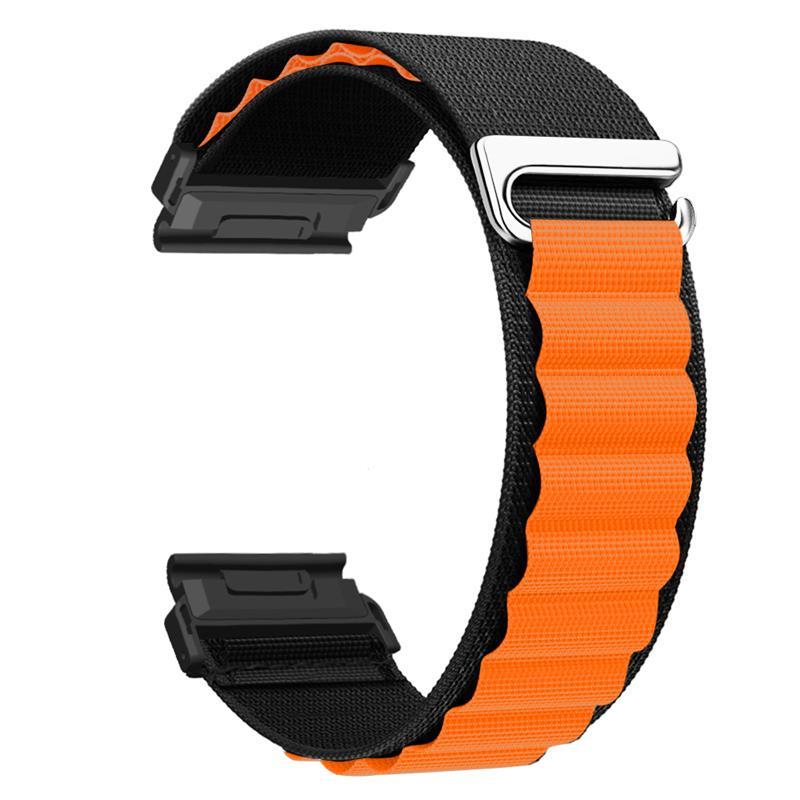 สายรัดเหมาะสําหรับ Garmin สาย Garmin FENIX7X/6X/5X FENIX7X Alpine Loop สายรัดข้อมือไนลอนกีฬา