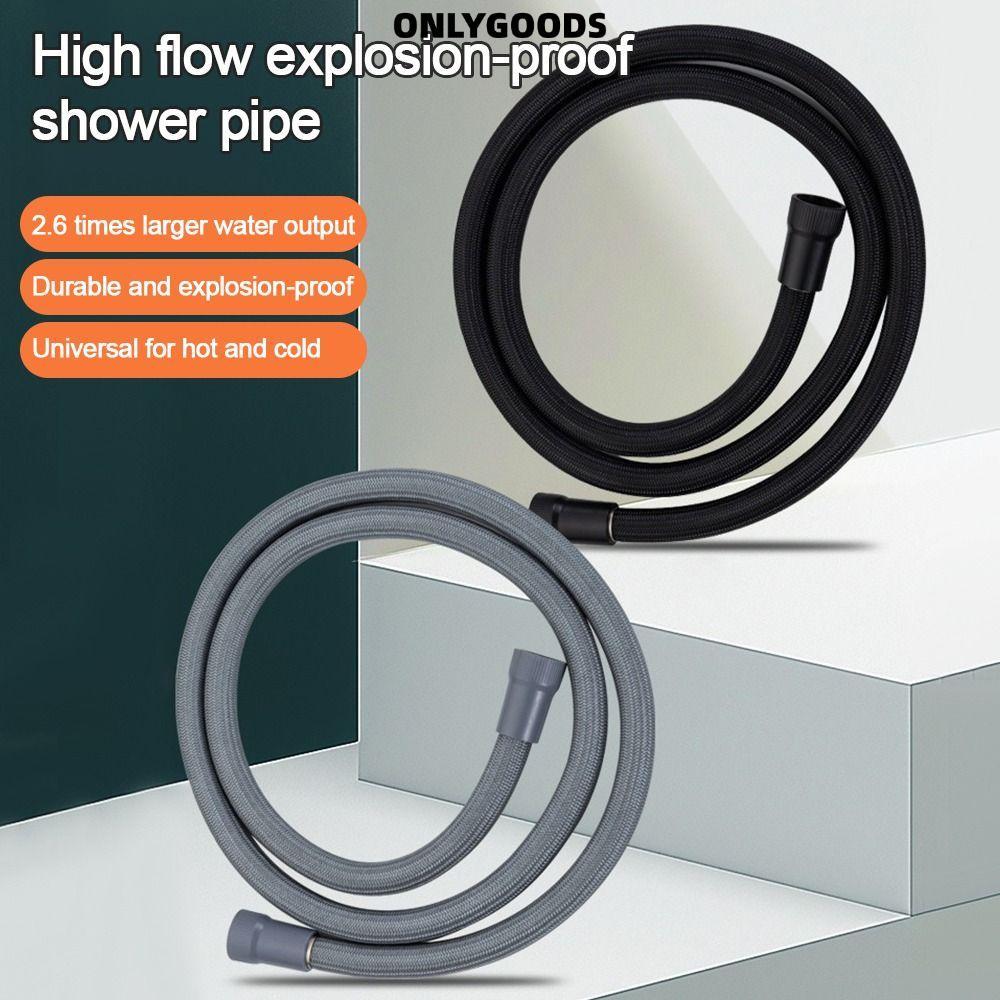 เฉพาะGOODS สายฝักบัวมือถือ, 1.5/2 เมตร Anti Winding Shower Tube, ทนทานยืดหยุ่นแรงดันสูง GI/2 Bath Sh