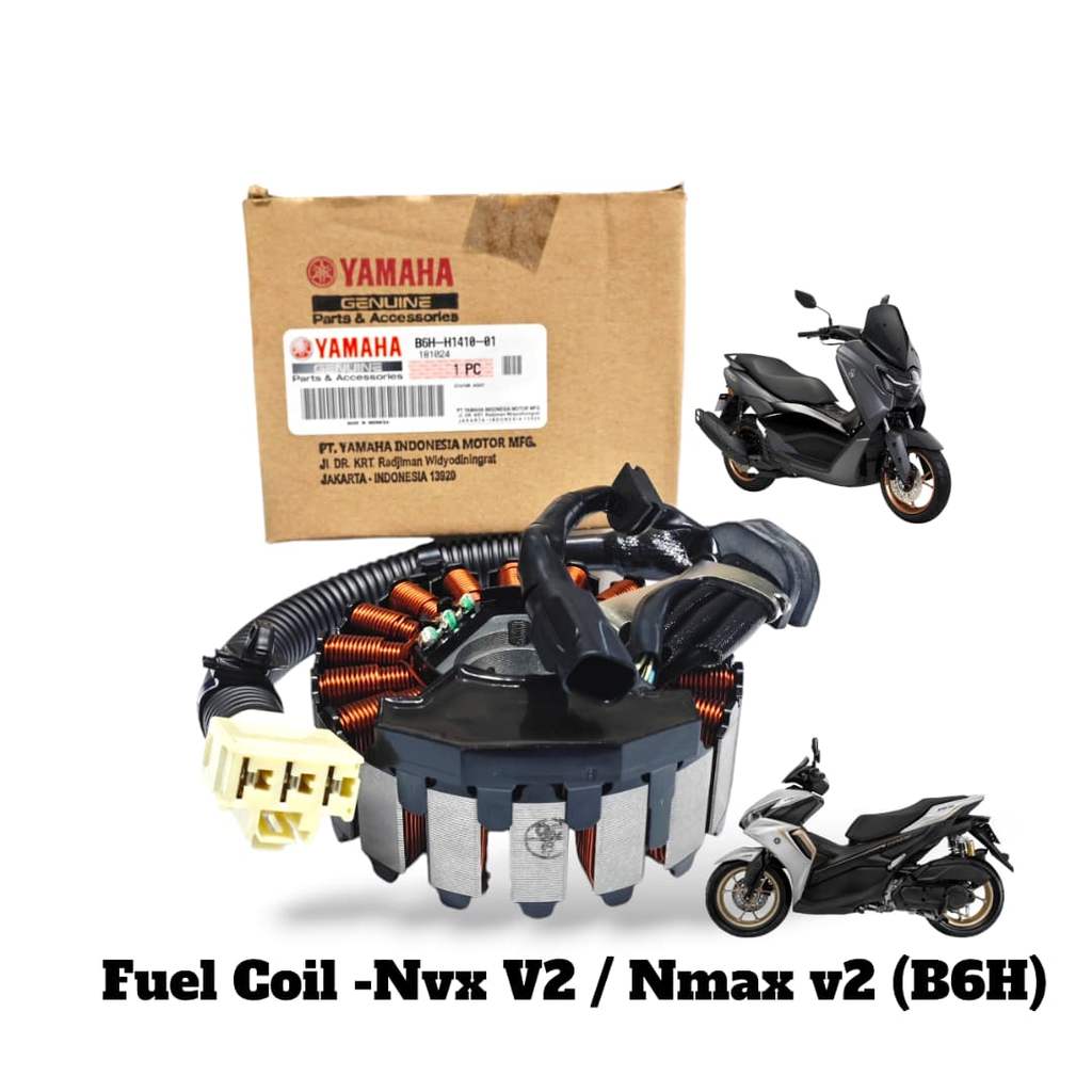 YAMAHA NVX155 V2 NVX V2 NMAX 155 V2 FUEL COIL ASSY MAGNET COIL ROTARY COIL STARTOR COIL B6H-H1410-00