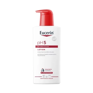 Eucerin pH5 Dry Sensitive Skin Lotion 400ml โลชั่นบำรุงผิว ปรับสมดุล เติมชุ่มชื้น ลดแห้งตึง เหมาะผิวบอบบาง แพ้ง่าย