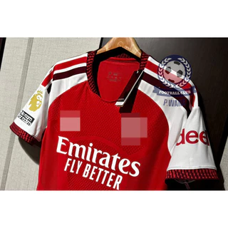 【Baju เสื้อ】New Arsenal Player Shirt Grade, Home Uniform Name of Number Casual