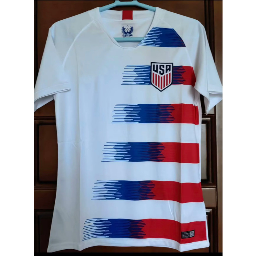 คุณภาพสูง 2018 USA Home McKennie # 8 Retro Jersey