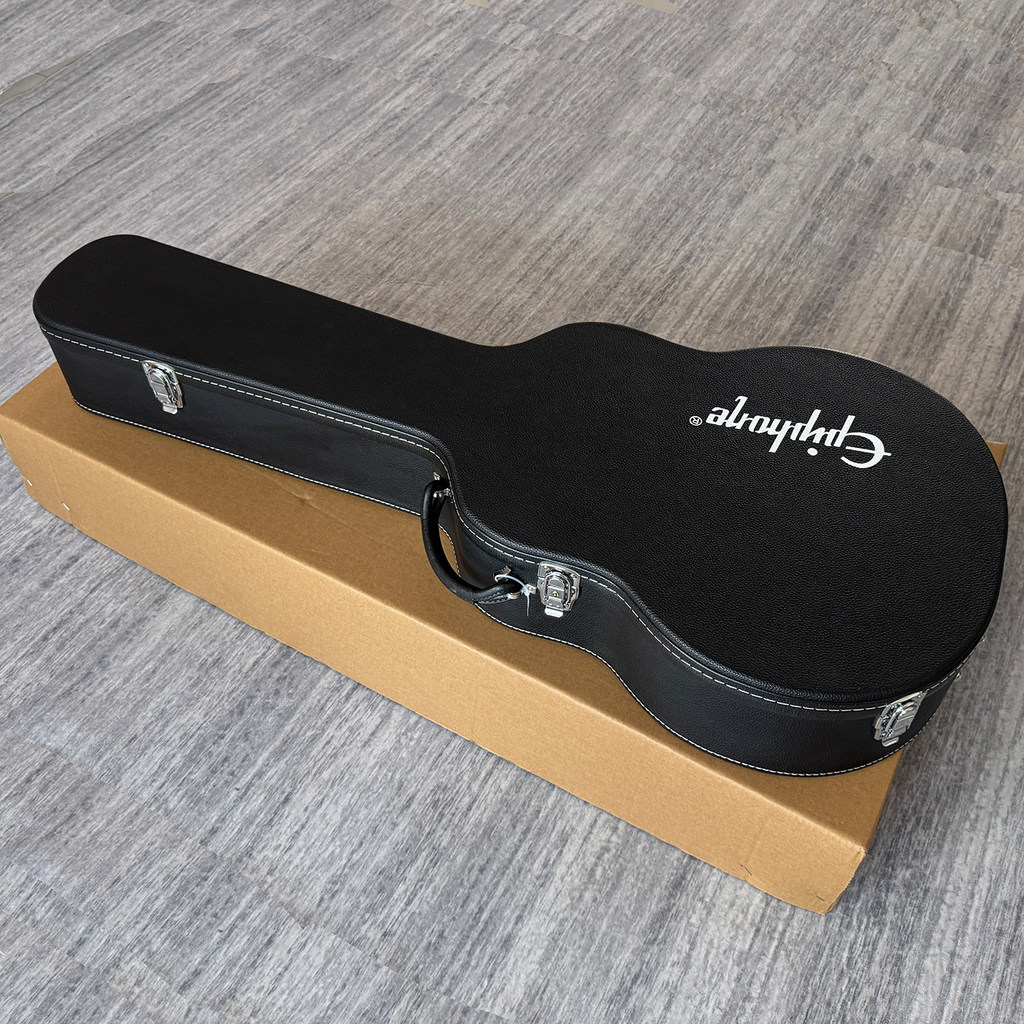 Epiphone Epiphone Hummingbird Pigeon J200 กีต้าร์โปร่งอะคูสติกเฉพาะเคสเปียโน 140 ซม. พร้อมล็อคเคสเปี