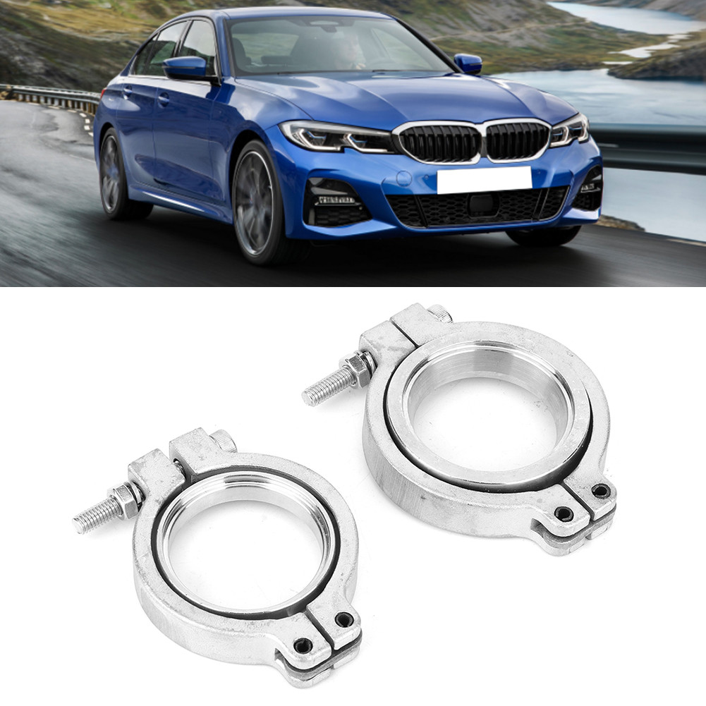 Generic Wastegate V Band Clamp Kit ทนทานสําหรับ Turbocharged Cars 1.7in วัสดุ