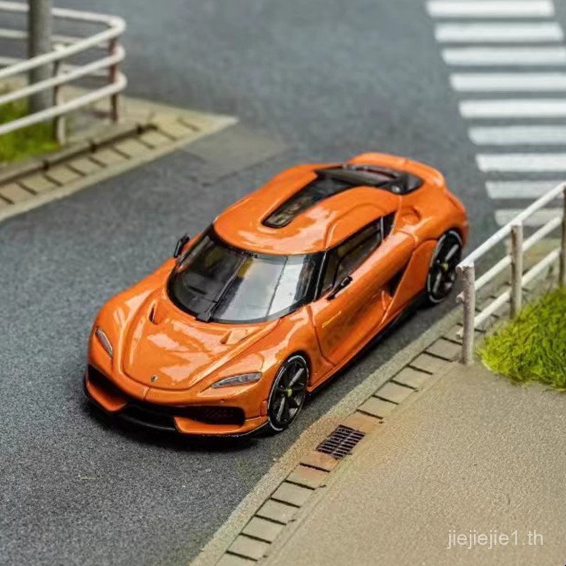 สินค้าใหม่ HKM 1: 64 Koenigsegg Gemera Gemera Koenigsegg จําลองรถรุ่น 1X9K
