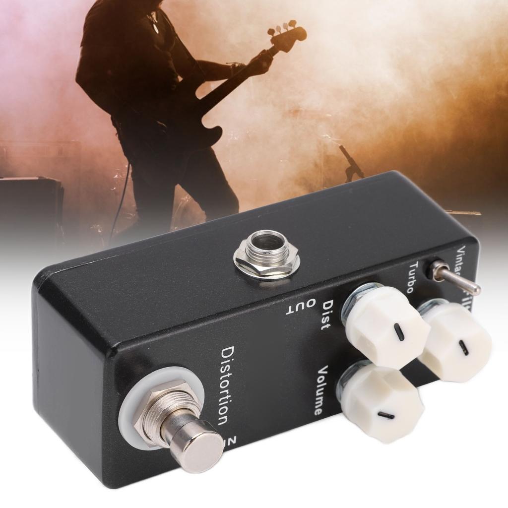 Thooth Distortion Guitar Pedal Electric Effector Single Effect Accessories พร้อม True Bypass Switch