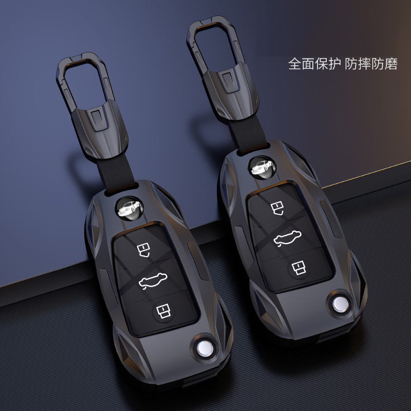 เหมาะสําหรับ Jianghuairui สไตล์ E3 ฝาครอบกุญแจ M3/L5/M4 Jianghuai T6/V7 กระเป๋ารถ iEV6E เปลือก M5 กร