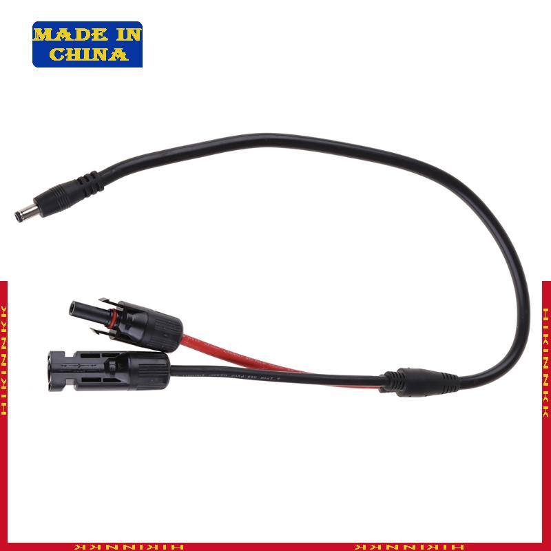 HIK Solar Inverter Connector แหล่งจ่ายไฟพลังงานแสงอาทิตย์กับ DC5 5x2 1 มม.ปลั๊กสาย 0 5 M 14AWG