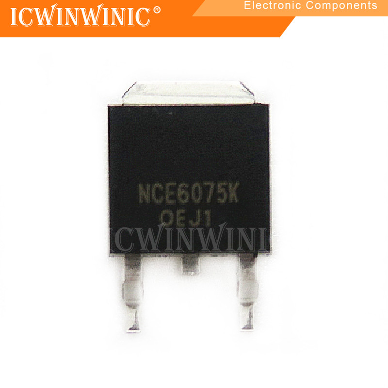 5 ชิ้น NCE6075K 6075K TO-252 IC วงจรรวม