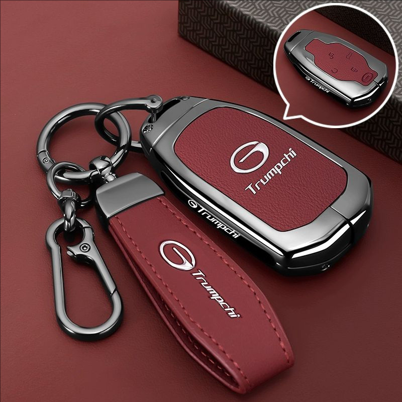 GAC M8 PHEV 25-26 เคสกุญแจ GAC Trumpchi M8 PHEV M8 เคสหัวเข็มขัดรถยนต์