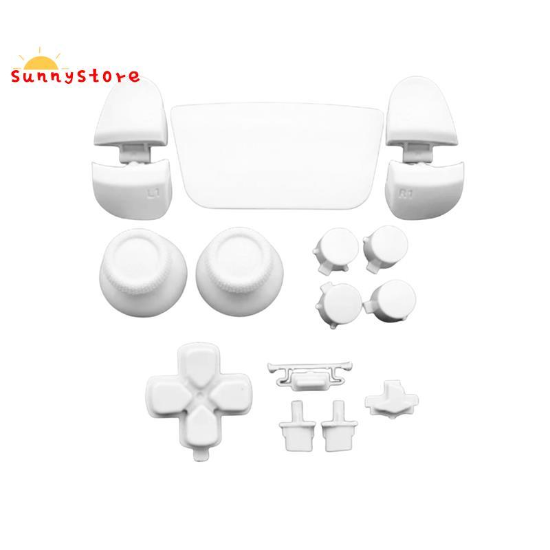 1 ชุดปุ่มเต็มรูปแบบสําหรับ 5 3.0 Thumb Sticks จอยสติ๊กหมวก L1 R1 L2 R2 D-Pad สําหรับ V3 Controller B