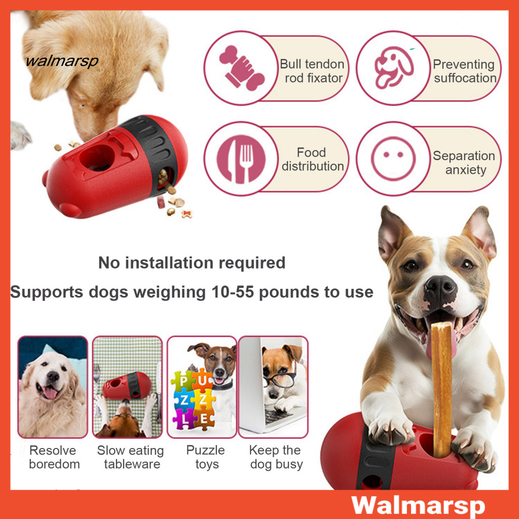 [WMP] สุนัขปริศนา Feeder ของเล่นสําหรับสุนัข – Interactive Slow Feeder พร้อม Anti-choking Bully Stic
