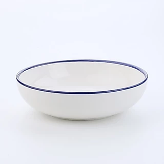 INDRA CERAMIC ชุดชาม#2 ลายสังกะสี เซรามิกเข้าไมโครเวฟได้