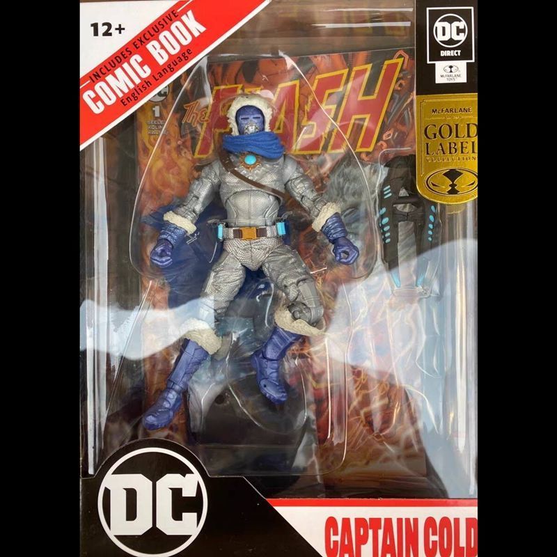 23 ซม. Frozen Captain Flash Figure Action Figure ของเล่นรุ่น Flash Neptune McFarlaneand