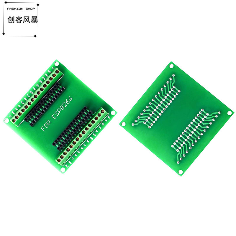 ESP8266 บอร์ดขยายเข้ากันได้กับ NODEMCU V2 GPIO ตะกั่ว MCU Development Board แยกบอร์ด