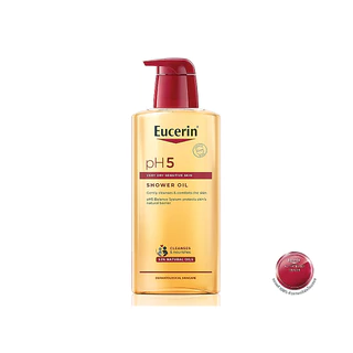Eucerin pH5 SHOWER OIL Sensitive skin / ออยล์อาบน้ำ สำหรับผิวแห้งถึงแห้งมาก 400ml