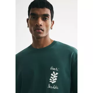 H&M(เอชแอนด์เอ็ม) เสื้อยืดทรงหลวม (Loose Fit T-shirt) ผู้ชาย 0972640_27