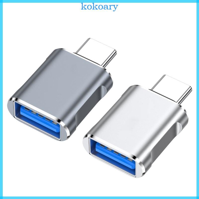 KOK Universal USB Female to Type C Male OTG Adapter Converter For Office Travel Use