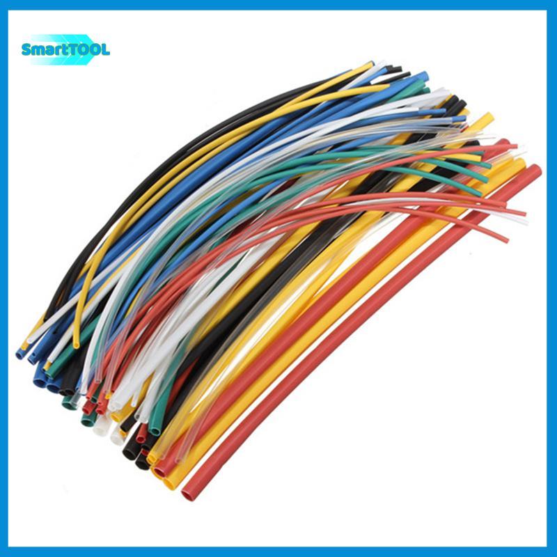 UTZN> 8 ขนาด 70 ชิ้น Assortment 2:1 ท่อหดความร้อน Tube Sleeving Wrap ชุดสายไฟใหม่