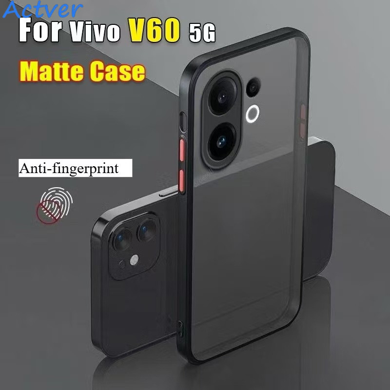 [ส่งจากไทย]เคสผิวด้าน ตรงรุ่น Vivo V60 V50 V40 V30 เคสกันกระแทก