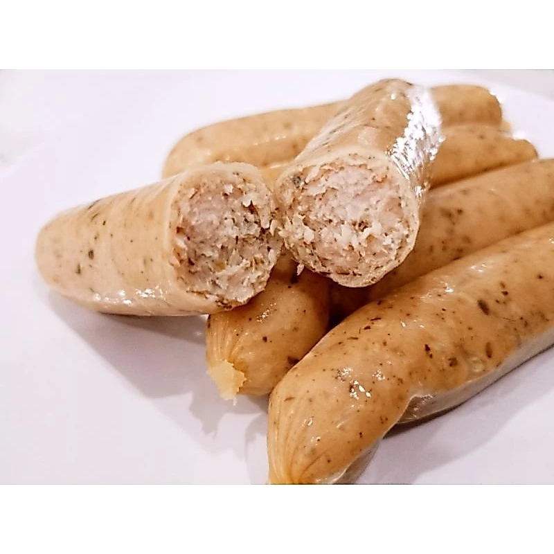 5Kg ส่งฟรีทั่วไทย🔥ไส้กรอกอกไก่เยอรมัน คลีน/คีโต เนื้อแน่น ไร้แป้ง โซเดียมต่ำ thumbnail 7