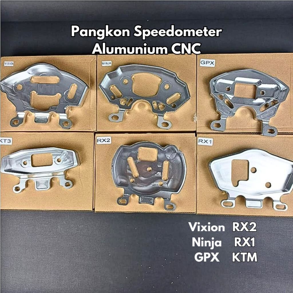 KTM GPX Ninja RX1 RX2N Koso Speedometer Mount Vixion CNC อลูมิเนียม Bilet T6