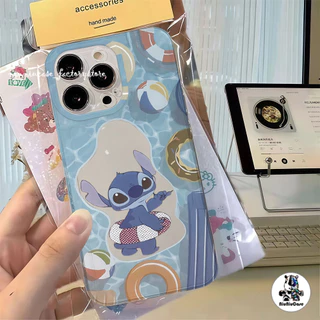 เคส For IPhone 17 11 15 16 13 12 14 Pro Max 7 8 16 15 14 Plus X XS XR เคสไอโฟน16 เคสใส แฮปปี้สติชัย น่ารัก TPU Soft Case