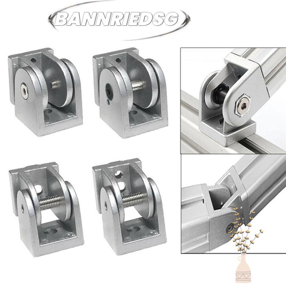 BANNRIEDSG989YR ขั้วต่อบานพับ, สังกะสีอัลลอยด์ปรับบานพับ Pivot Joint Connector, ฐานเลื่อนอลูมิเนียมโ