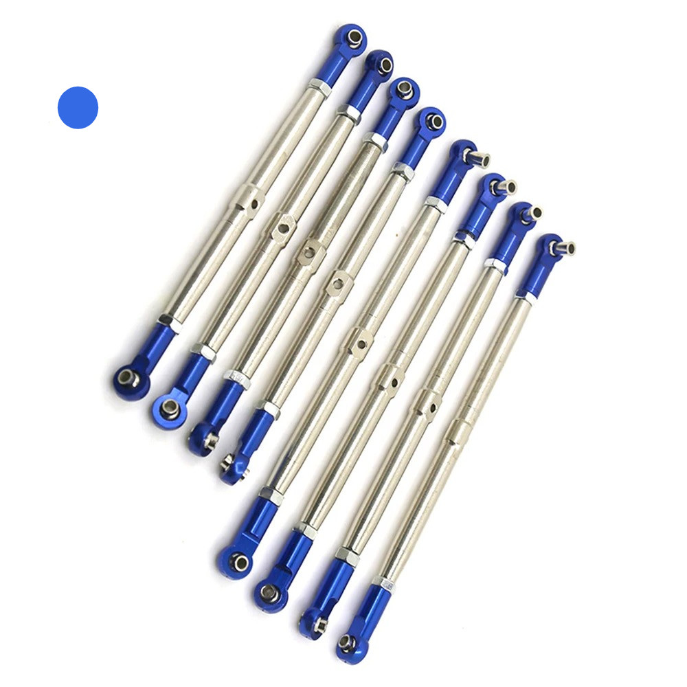 สําหรับ TRX 1/10 EREVO 2.0 E-Revo Revo Summit 5319X 5338R โลหะอัพเกรด Pushrods พร้อม Rod Ends Links 