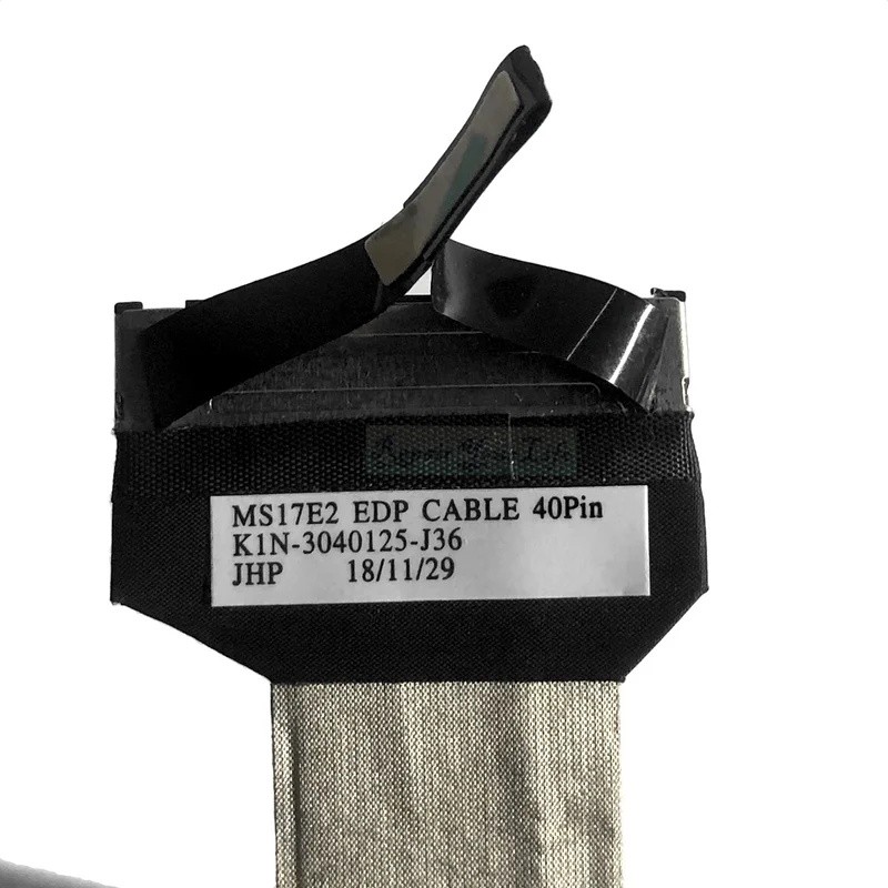 LCD Video Screen CABLE สําหรับ MSI MS-17E2 17E7 WE75 GE75 GP75 Raider 4k LVDS สายเชื่อมต่อ Flex K1N-