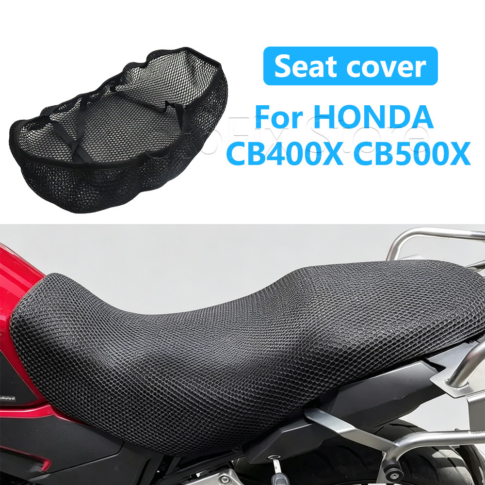 สําหรับ HONDA CB400X CB500X CB400 CB500 X อุปกรณ์เสริมรถจักรยานยนต์ฝาครอบที่นั่ง Breathable ฉนวนกันค