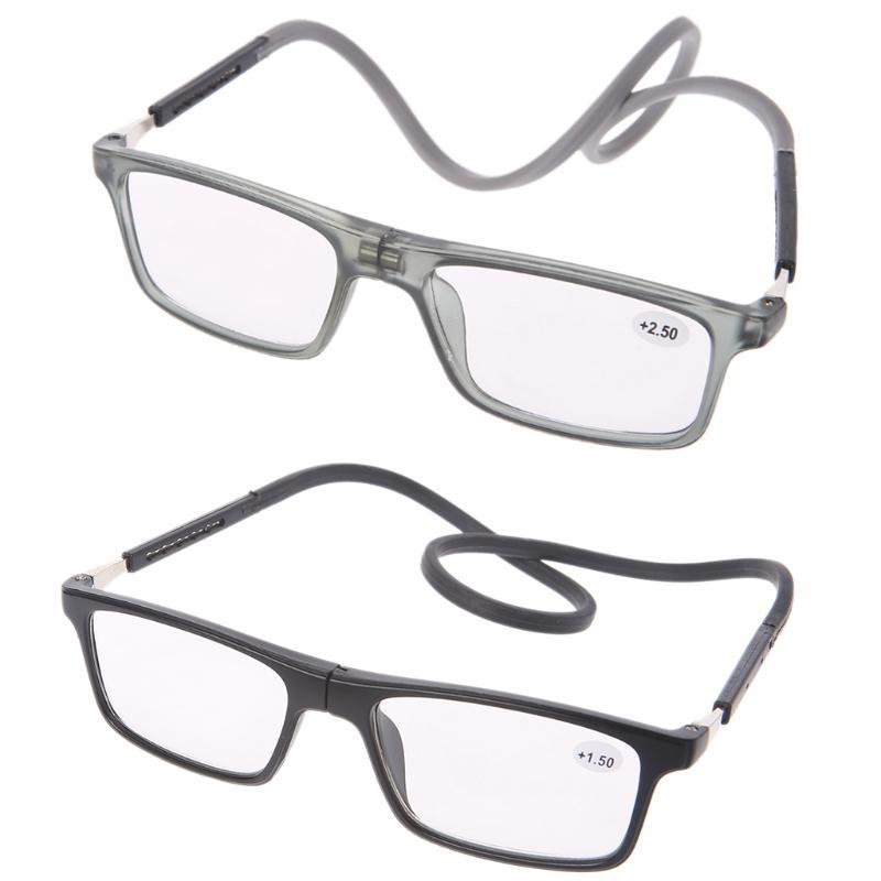 MT Magnetic Presbyopic คอห้อยปรับได้ Unisex +1 00 ถึง +4 00