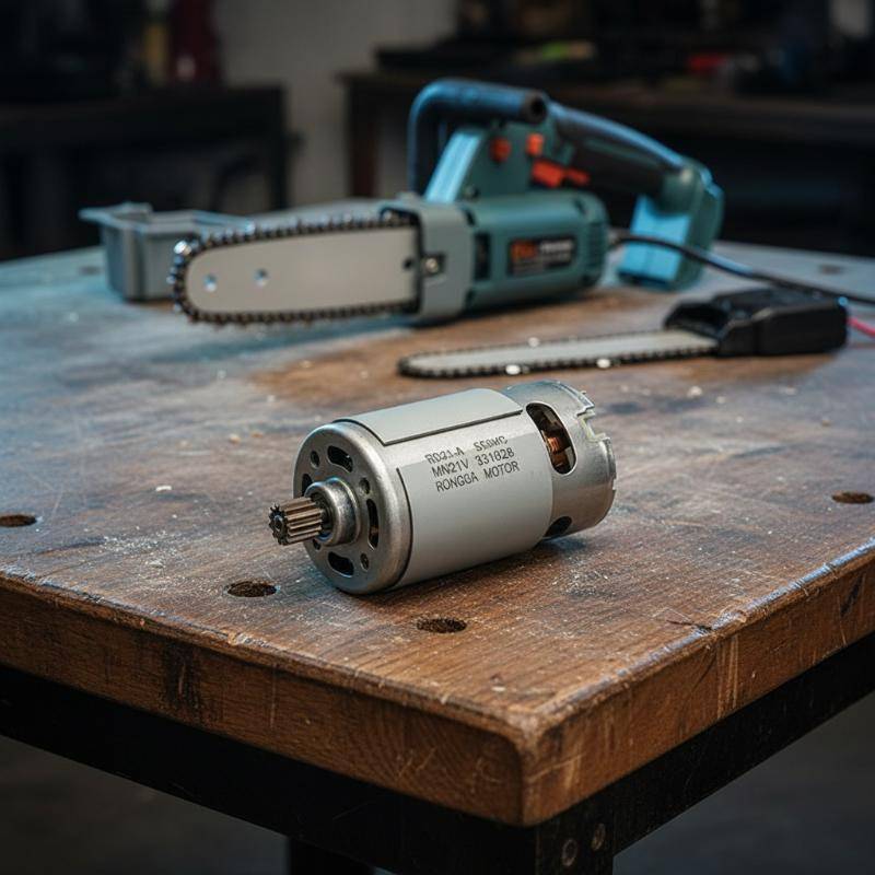 มอเตอร์ DC RS550 ที่เชื่อถือได้ 21V พร้อมความเร็ว 28000RPM และเกียร์ฟัน 14/12 สําหรับเลื่อย
