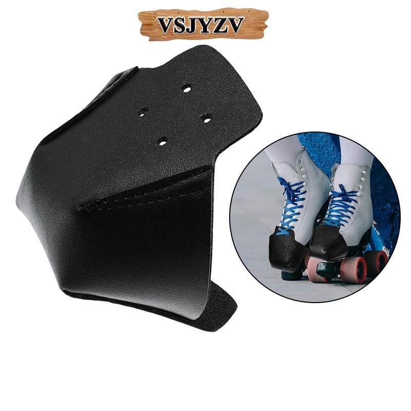 [vsjyzv] Roller Skate Toe Guards Protectors, Leather Roller Skate Toe