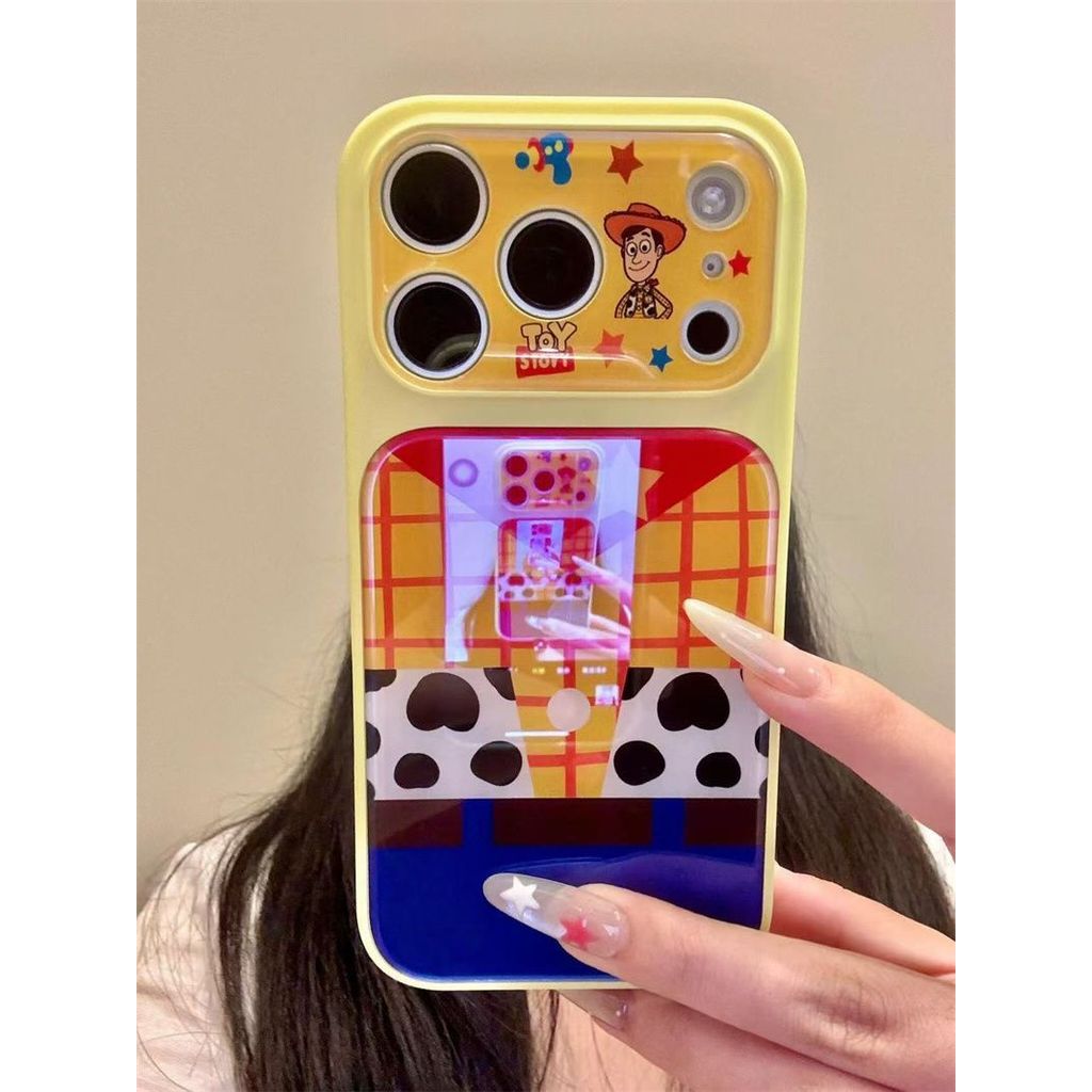 การ์ตูนการ์ตูน Collage Woody เคสโทรศัพท์สําหรับ iPhone13 14 15 16 17 12Pro Max 13 Pro Max 15 Pro Max