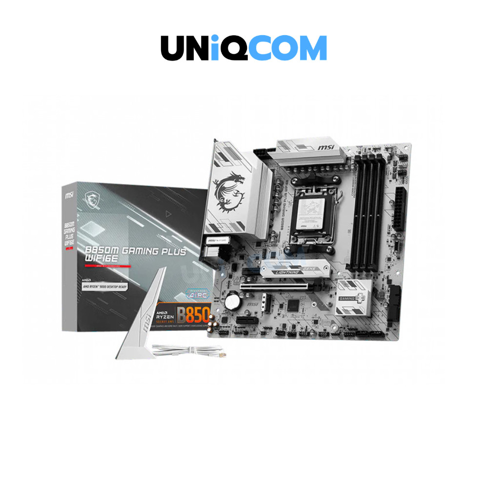MSI MAINBOARD (AM5) B850M GAMING PLUS WIFI6E DDR5