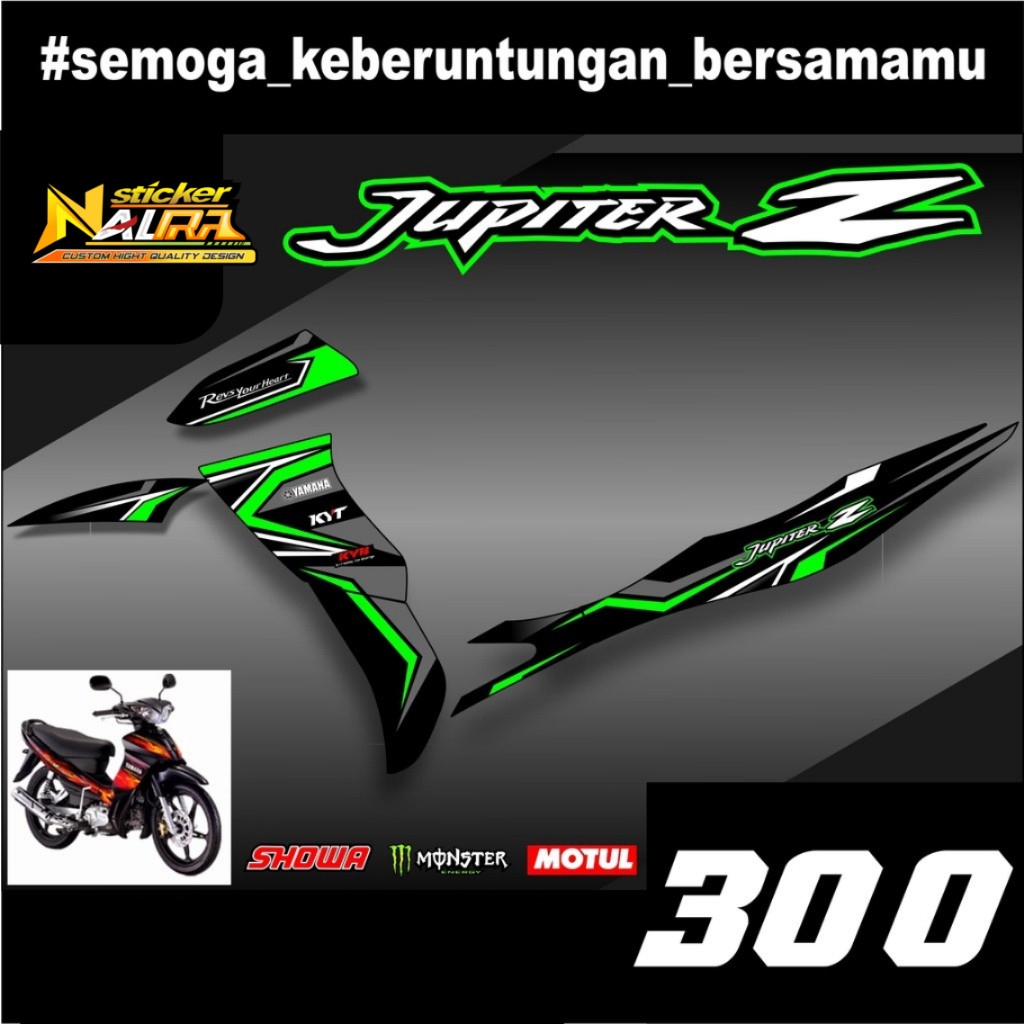 Striping Jupiter Z(300) 2004 2005 2006 2007 2009 สติ๊กเกอร์สติ๊กเกอร์