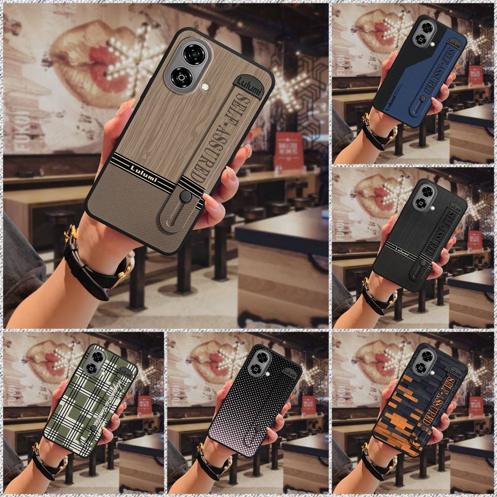 ทนทาน Commerce เคสโทรศัพท์สําหรับ ZTE Blade A35e 6GB RAM 64GB กันน้ําบุคลิกภาพ Kickstand Masculine อ