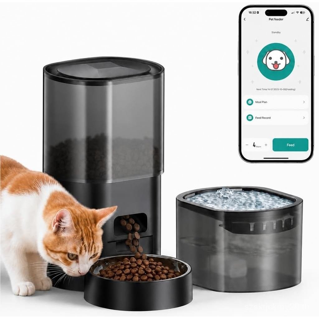 2 วินาทีขนาดเล็กเะสําหรับ 1 Integator และ Feeding Application ตู้น้ํา Feeding Program wifi สุนัข 10 