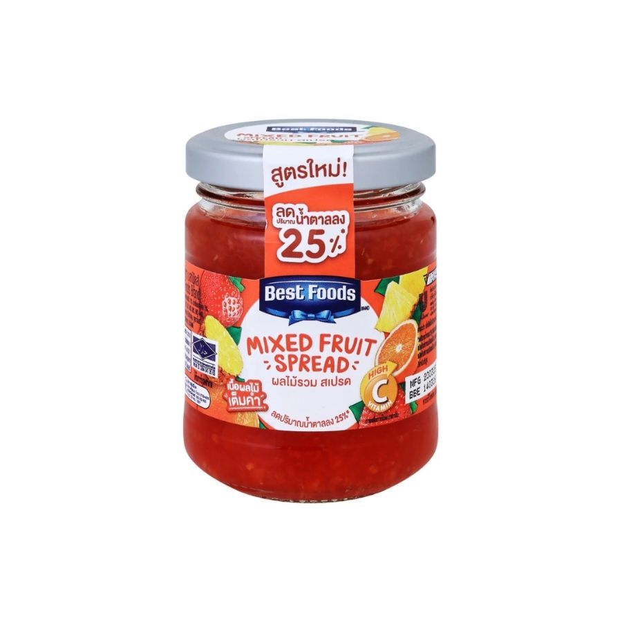 เบสท์ฟู้ดส์ แยมผลไม้รวม Best Foods Mixed Fruit Jam 150g.