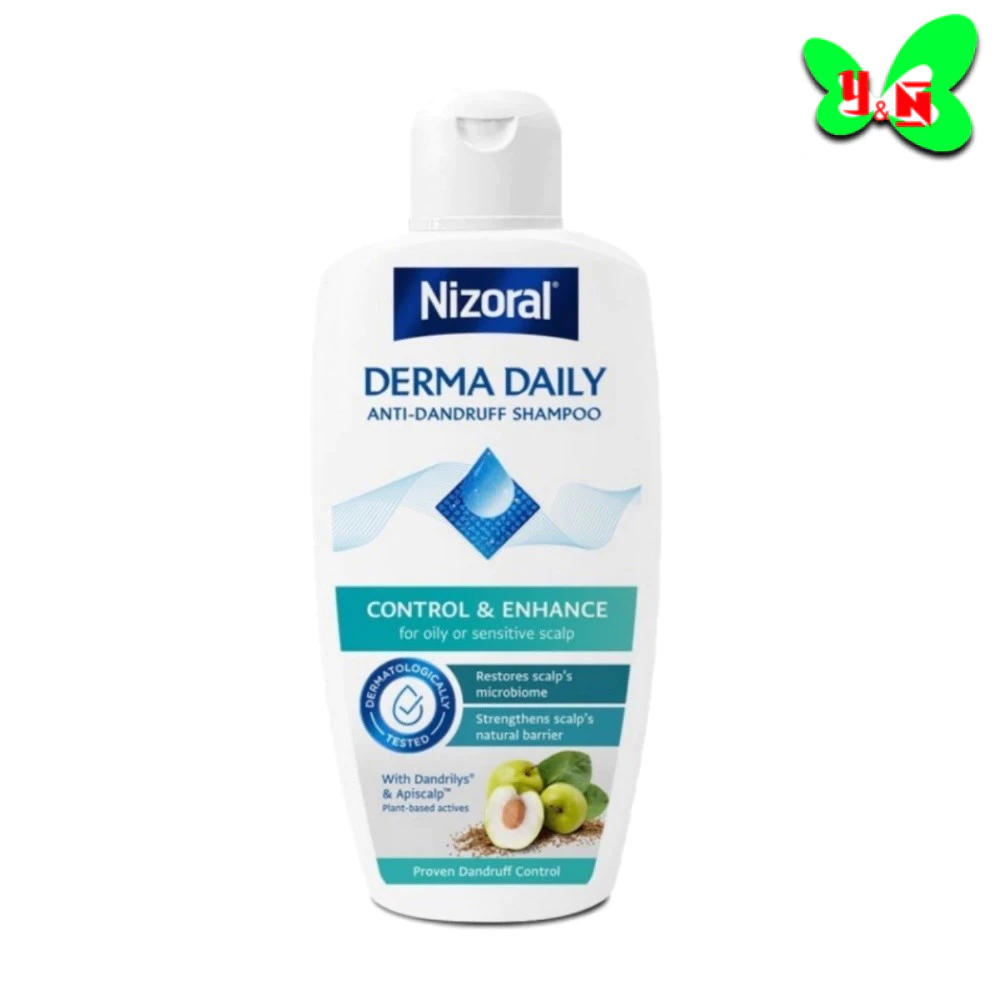 NIZORAL DERMA DAILY SHAMPOO ( 1 ขวด 200ml ) ไนโซรัล เดอร์ม่า เดลลี่ แชมพู