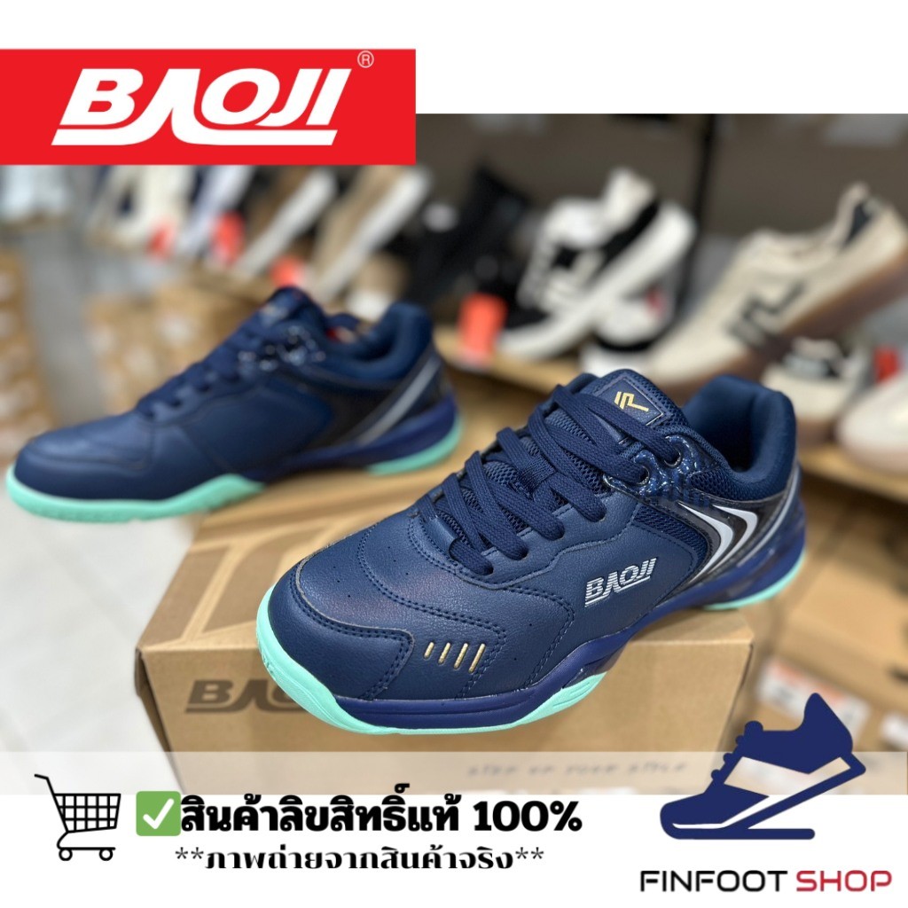 Baoji รองเท้าแบดมินตันผ้าใบผู้ชาย BAOJI รุ่น BJM1133