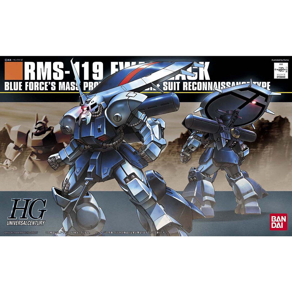 GUNDAM HG HGUC 096 1/144 RMS-119 EWAC ZACK Reconnaissance ประเภท Zhagu Animation Merchanting ของสะสม